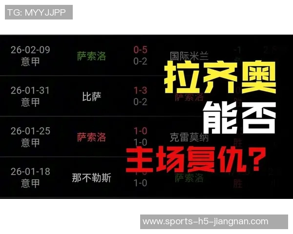 意甲分析：萨索洛有望保持不败拉齐奥需谨防平局陷阱